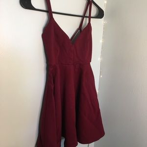 Windsor red mini dress